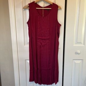 Ellos mini dress Size 12 Burgundy